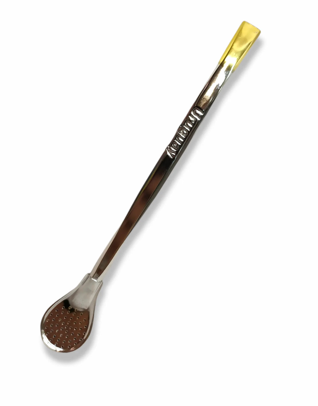 BOMBILLA CHATA URUGUAY DE BRONCE