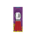 CUCHARAS DE SOPA ROJAS TRAMONTINA NEW KOLOR X 12