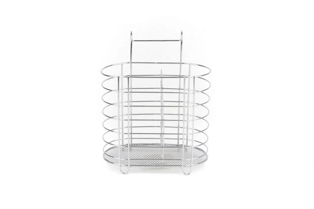ESCURRIDOR DE CUBIERTOS OVAL METAL.