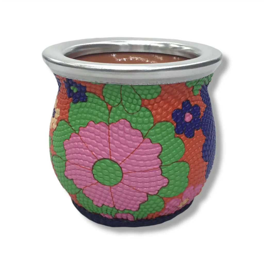 MATE CERÁMICA FORRADO CON BOQUILLA