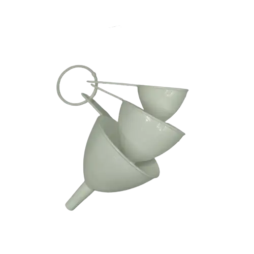 EMBUDOS X 3 PLASTICO 6.5 , 8.5 Y 9.5 CM