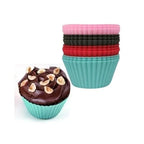 MOLDE DE MUFFIN SILICONA INDIVIDUAL X 12