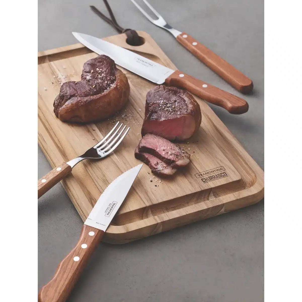 KIT DE ASADO 10 PCS DYNAMIC TRAMONTINA