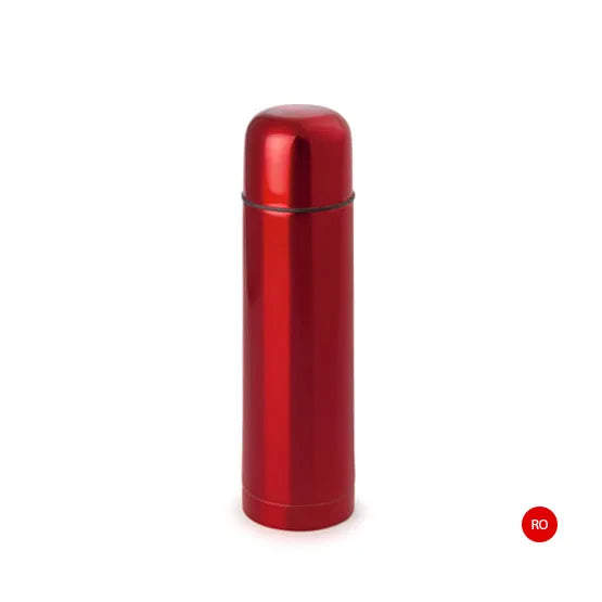 TERMO BALA COLOR 750ML AZUL O ROJO