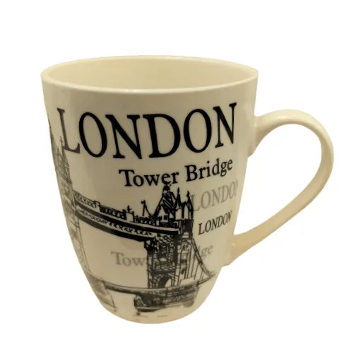 TAZA LONDON CONICA CURVA 11 X 9 CM