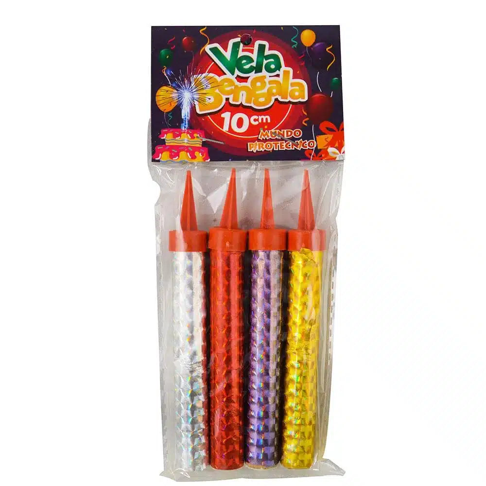 VELAS VOLCÁN 10 CM X 4