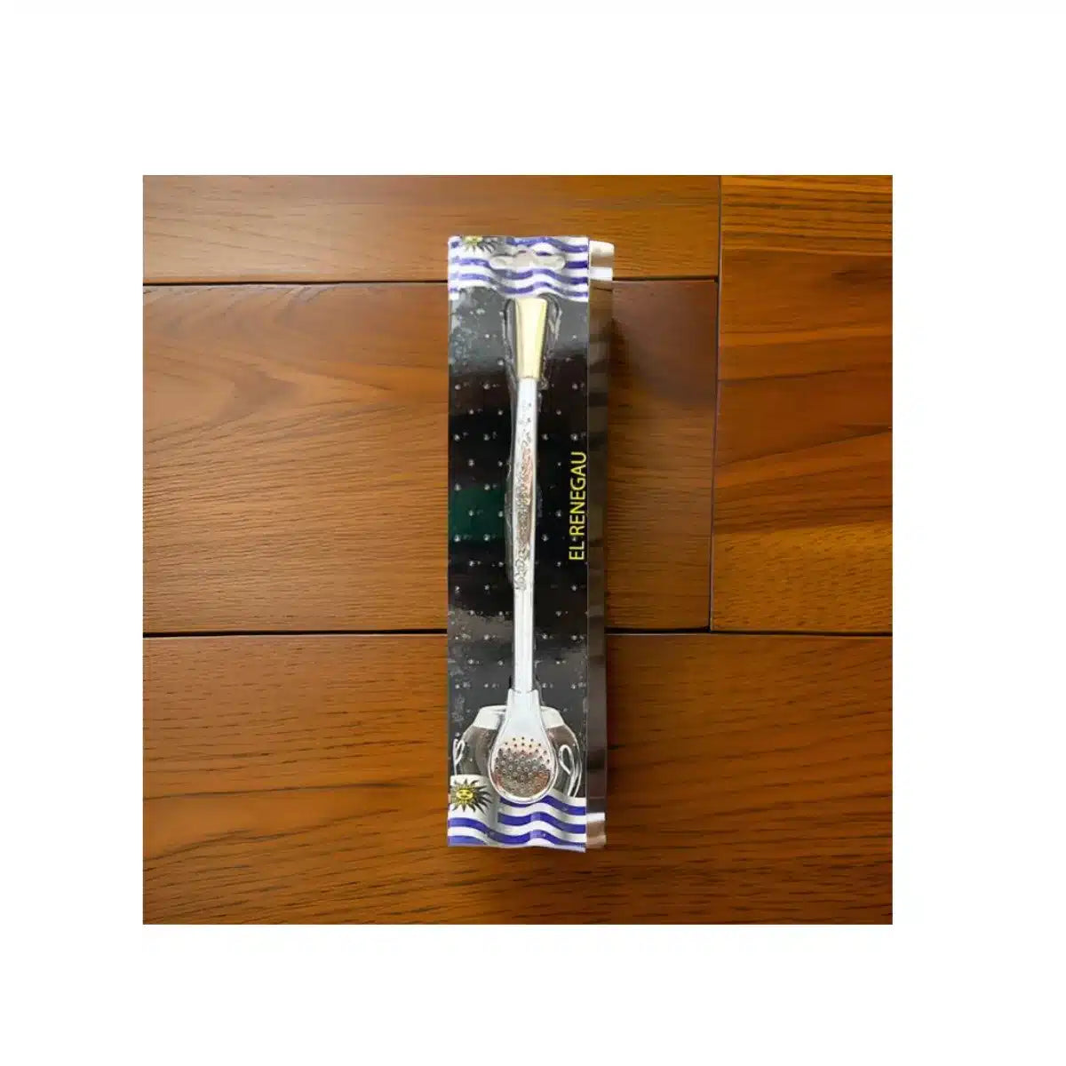 BOMBILLA BRONCE LABRADA Y DORADA BLÍSTER