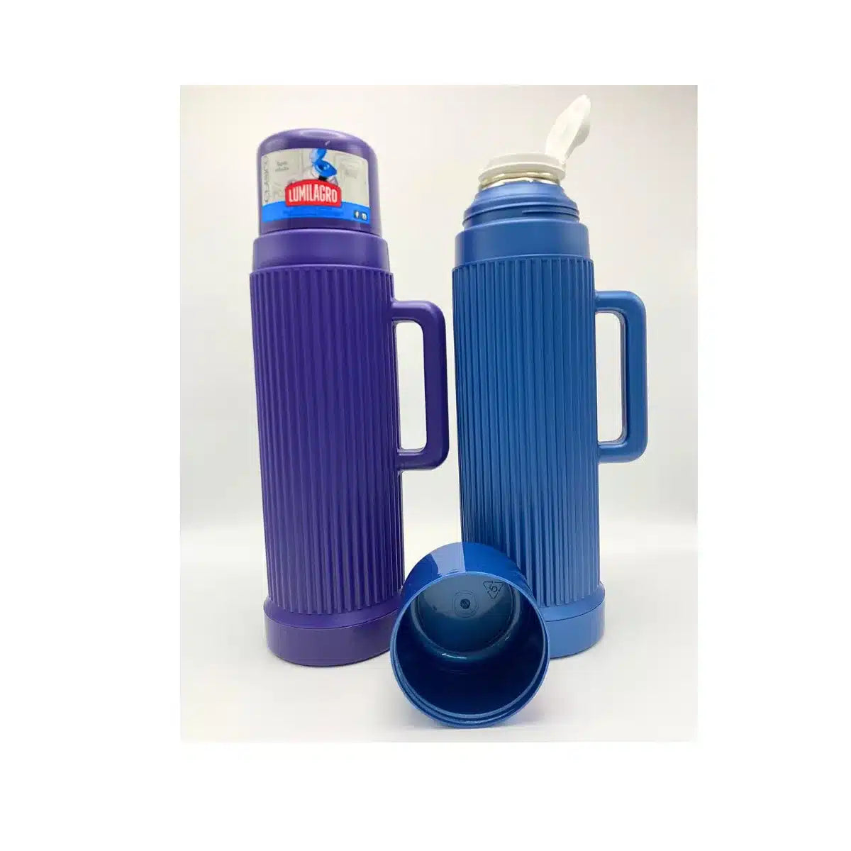 TERMO LUMILAGRO 1 LITRO CLÁSICO RESISTENTE CON ASA