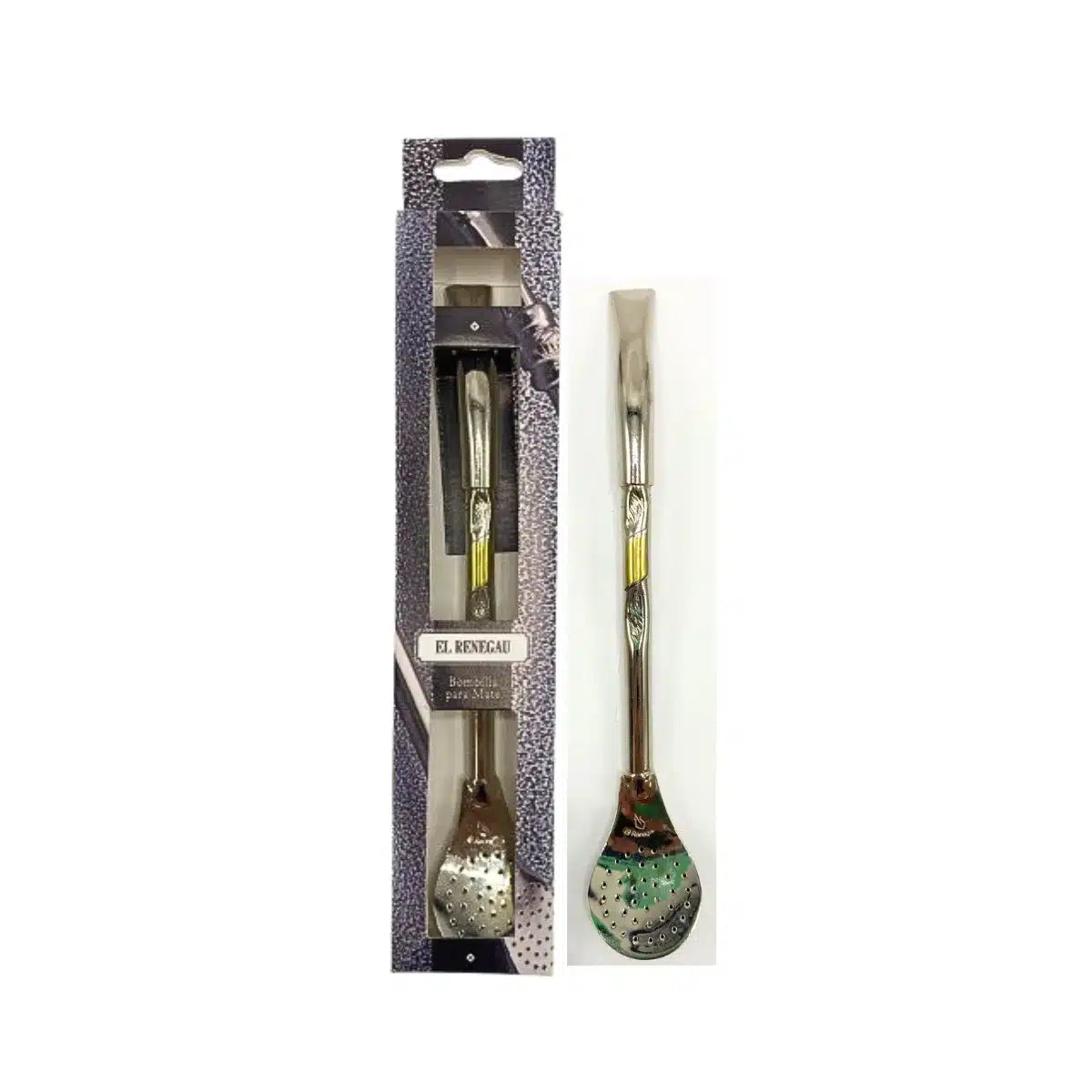 BOMBILLA CON TARJETA PICO LORO ARTESANAL