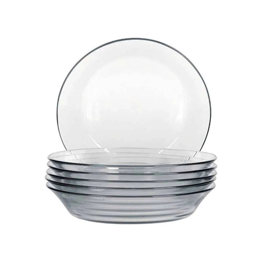 PLATO HONDO TRANSPARENTE 22 CM ASTRAL