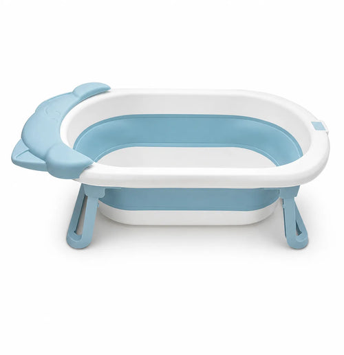 Bañito Plegable Para Bebé Antideslizante | Bañera Portátil Premium