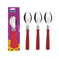 CUCHARAS ROJAS X 3 NEW KOLOR