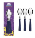 CUCHARA AZUL NEW KOLOR X 3 SOPA TRAMONTINA