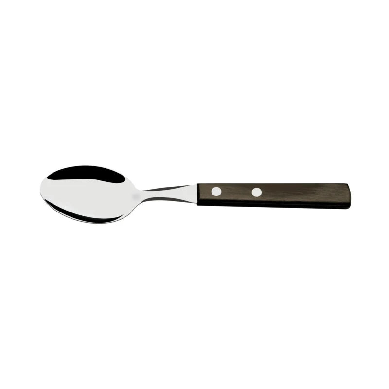 CUCHARITA DE TÉ POLYWOOD MARRÓN