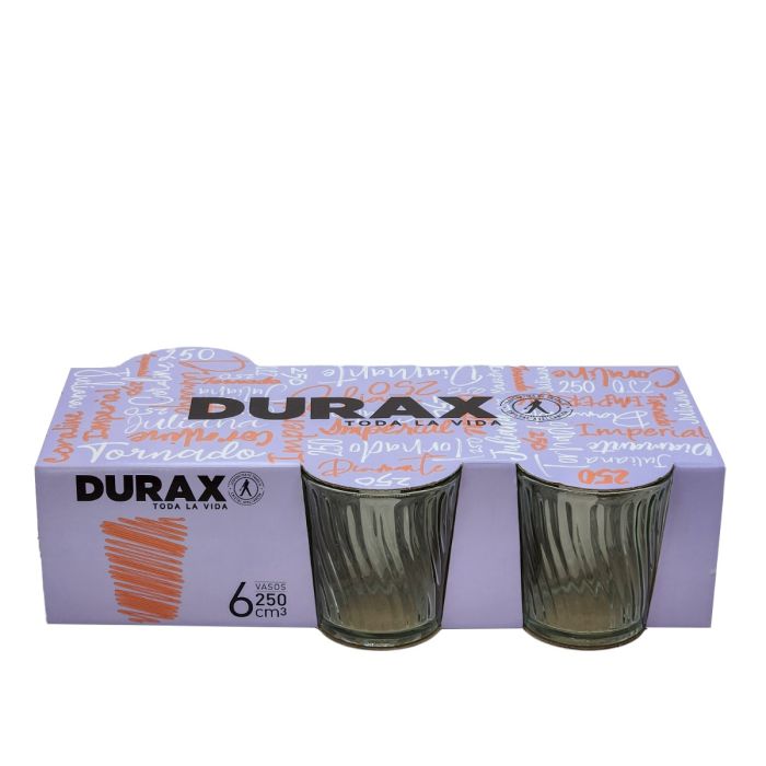 Vaso Tornado x 6 250 cc Durax