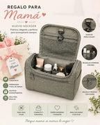 Neceser Organizador para Mujer – Regalo para Mamá | Compacto, Impermeable y Multifunción