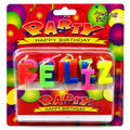 Velas Feliz Cumpleaños