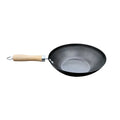 WOK 25 CM MANGO DE MADERA