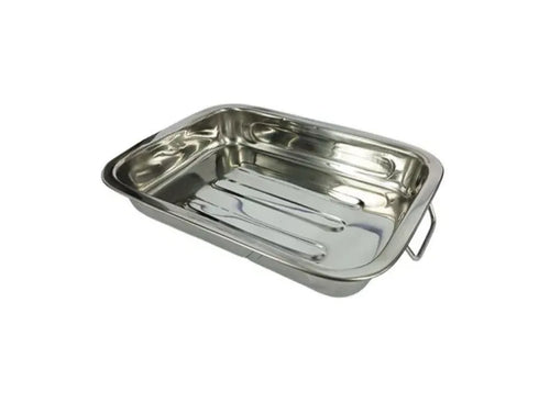 ASADERA 32 X 25 ACERO INOX CON ASAS