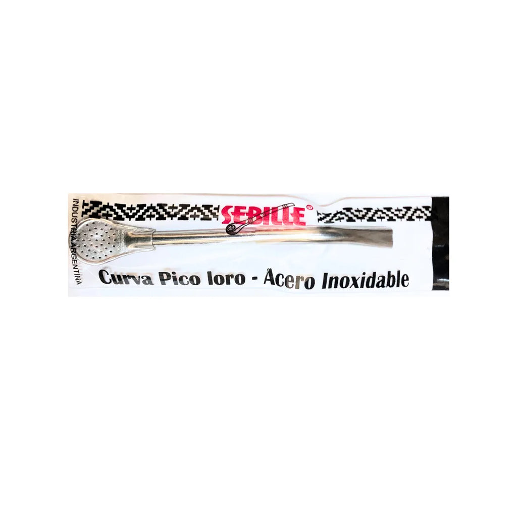 BOMBILLA INOX LISA PICO LORO
