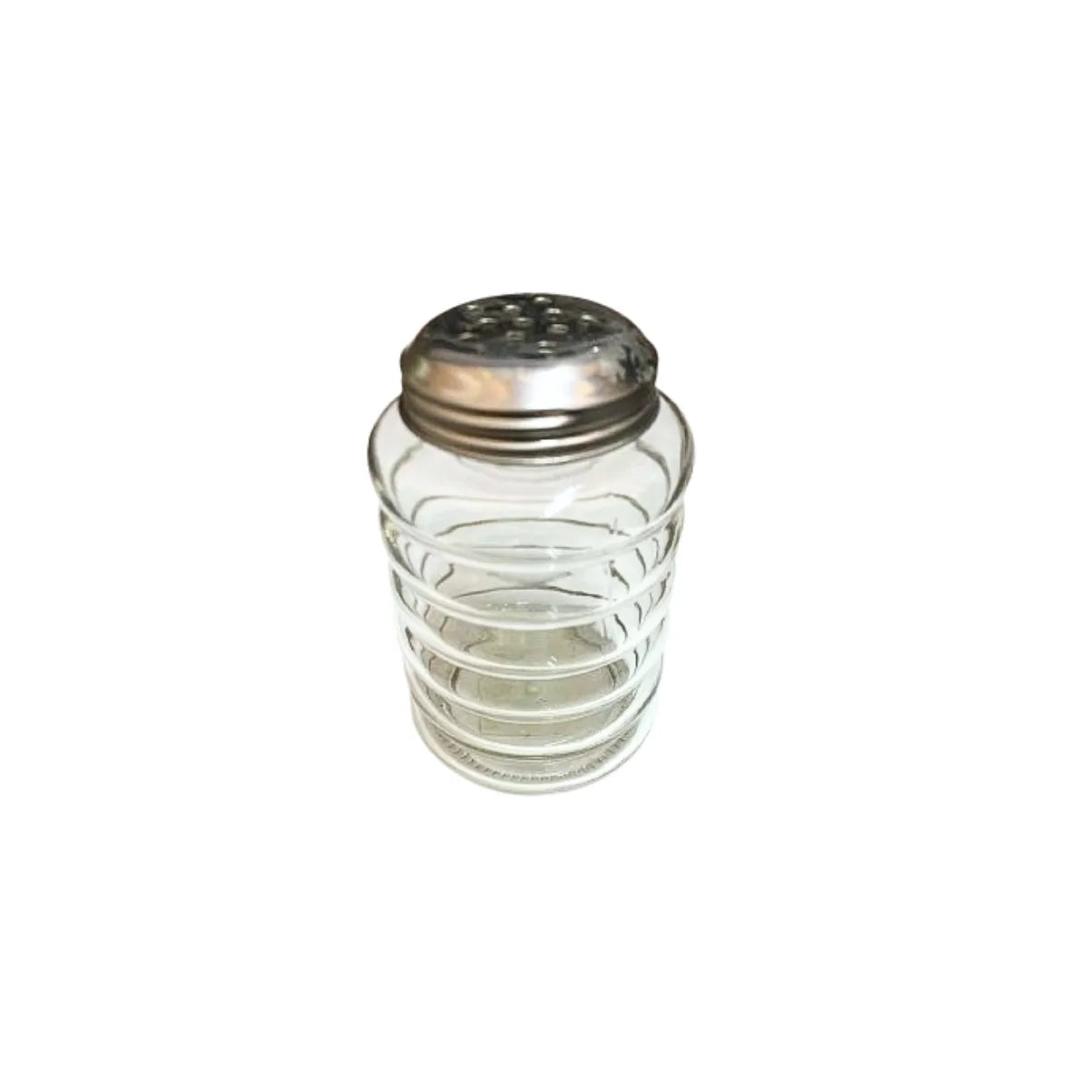 QUESERA AROS VIDRIO TAPA METAL 150 ML