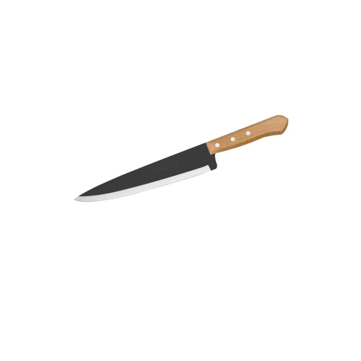 CUCHILLA CARBONO 5 " MANGO DE MADERA