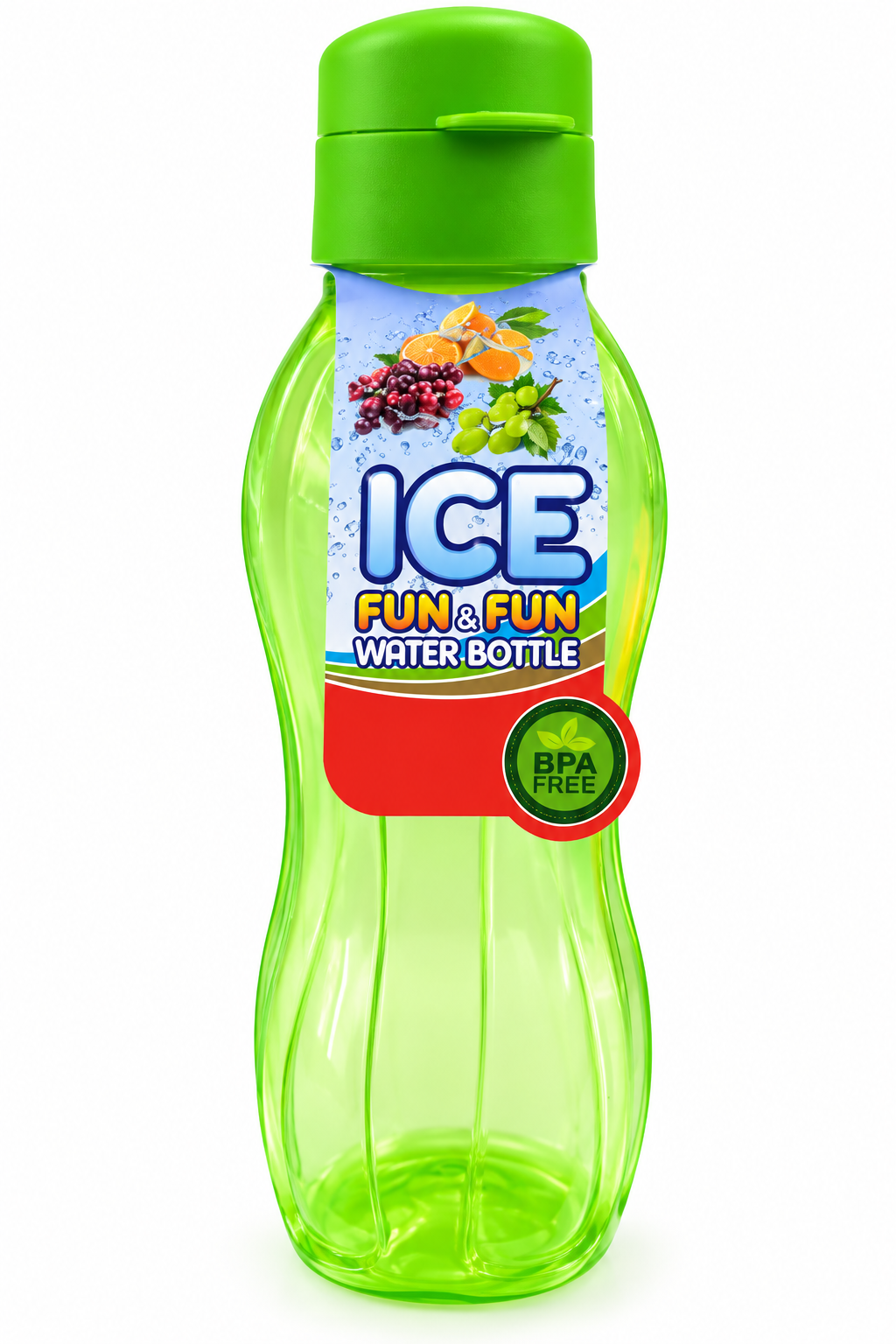 Botella Plástica Deportiva (1263) 600 ml