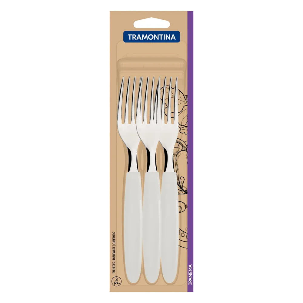 Tenedor Ipanema X 3 Marfil