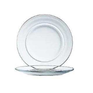 PLATO LLANO TRANSPARENTE 23 CM ASTRAL NADIR