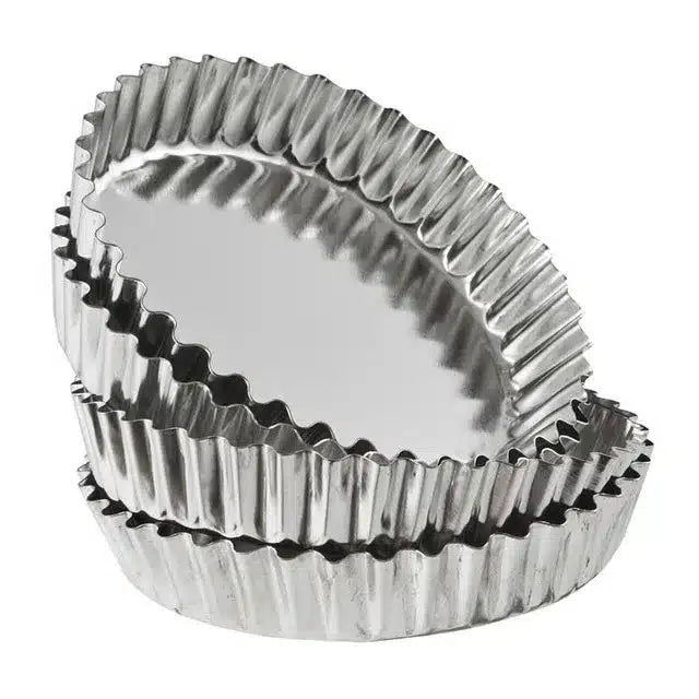 MOLDE TARTALETA N°6 FONDO FIJO 12 CM