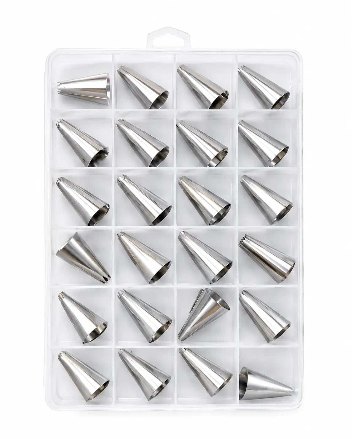 Punteros Decoradores X 24 De Metal En Caja Baja