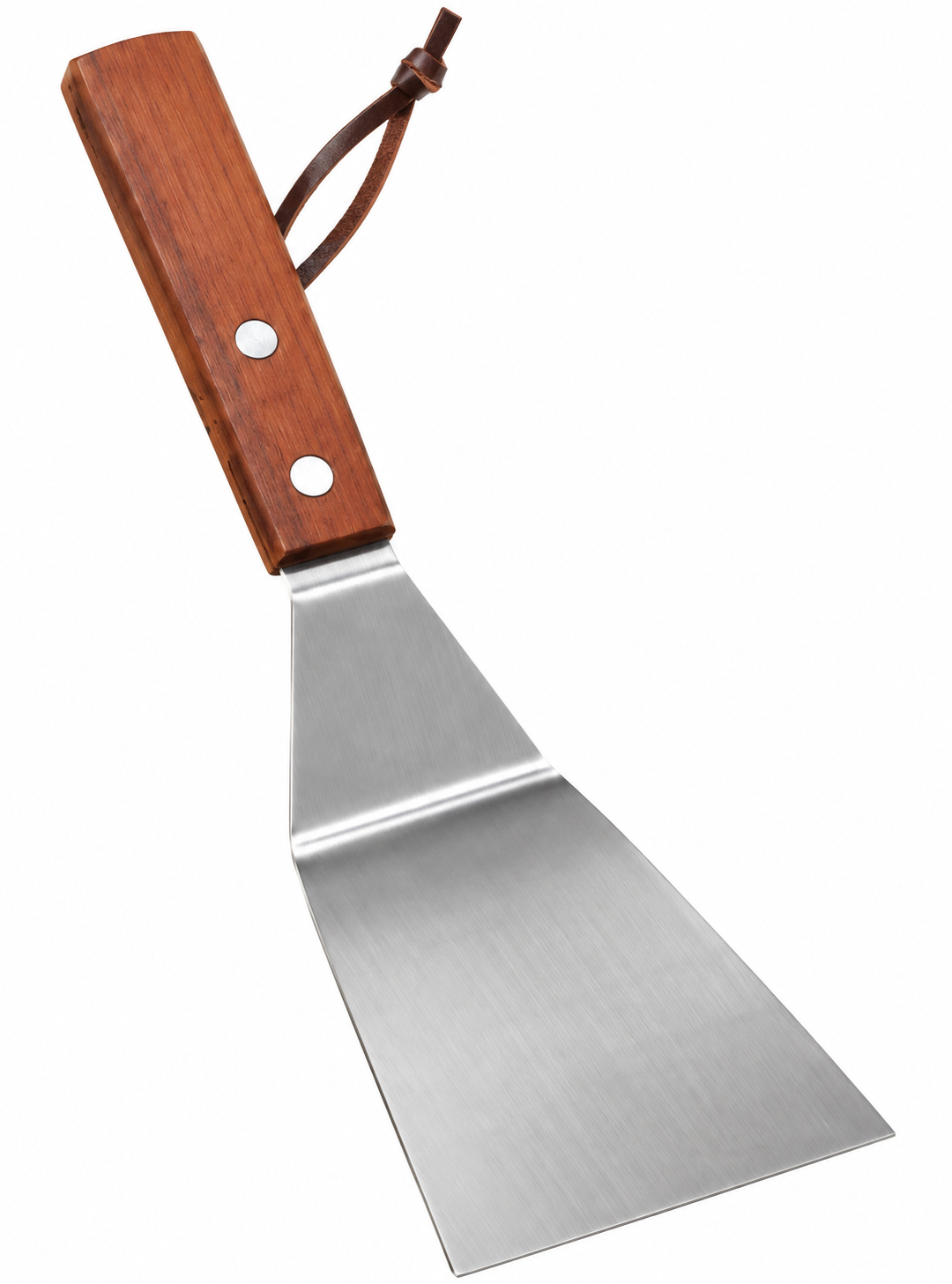 Espátula Mango Madera Escalón (3501) Acero Inox 29 x 7,5 cm F4-19024-96