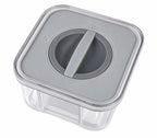 SET DE FRASCOS X 6 ACRILÍCO TAPA PRESIÓN