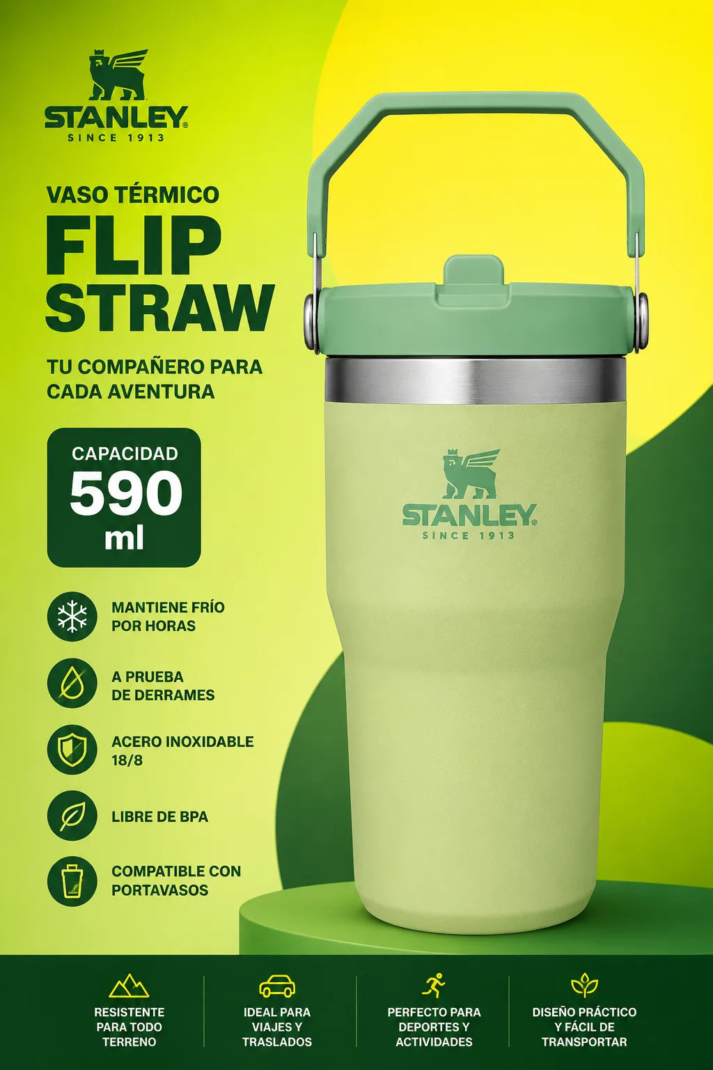 VASO TERMICO STANLEY 590 ML