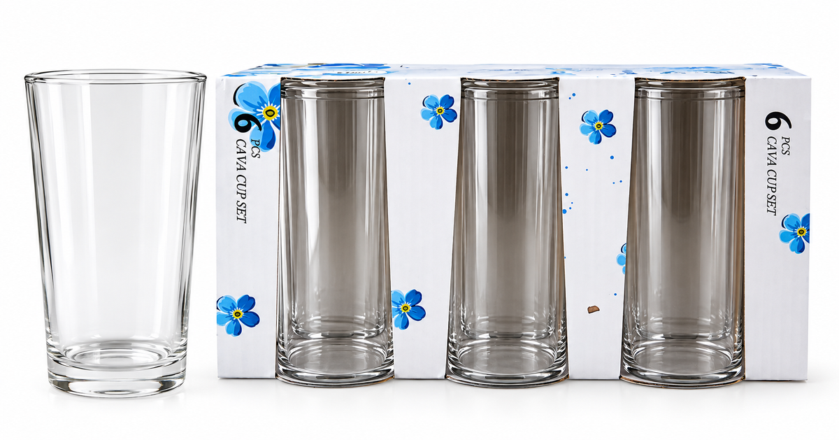Vaso Liso x 6 Tipo Liverpool F16116-6