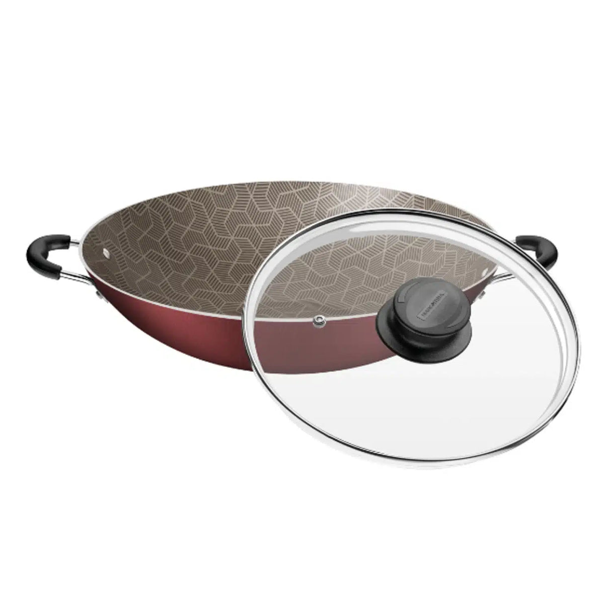 SARTÉN WOK PARIS  32 CM ROJO