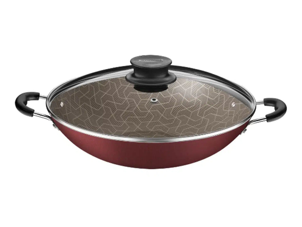 SARTÉN WOK PARIS  32 CM ROJO