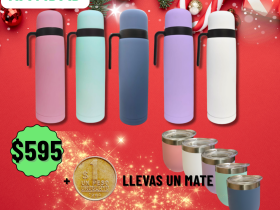 PROMO | LLÉVALO POR SOLO $ 595 +$ 1 PESO | TERMO + MATE